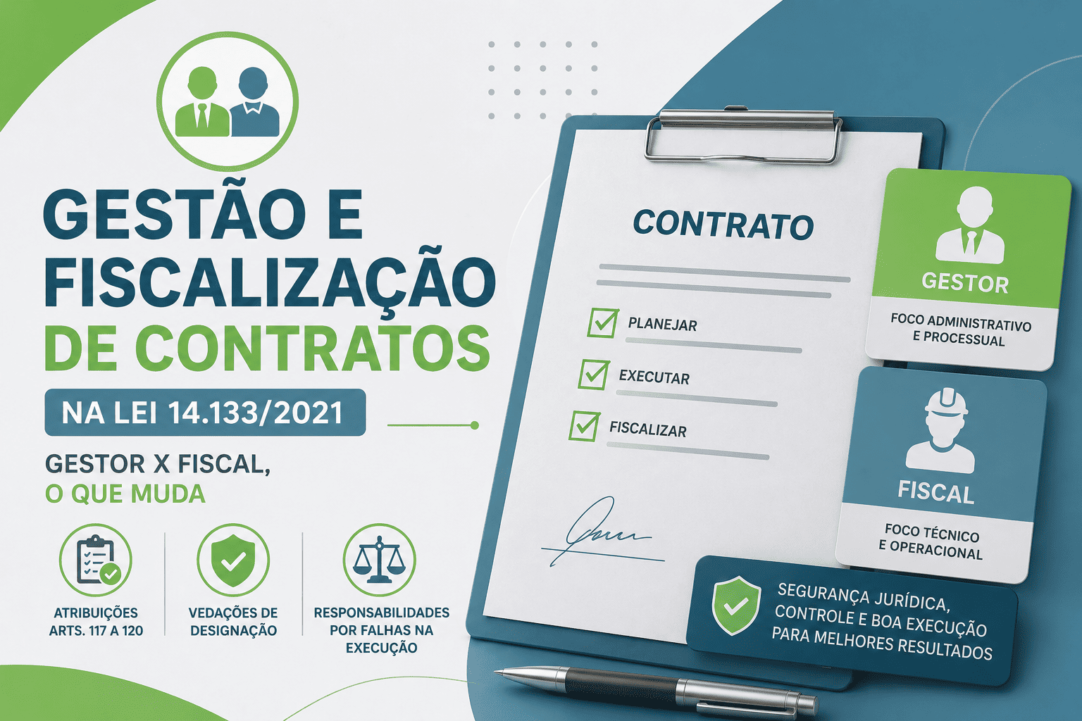 Gestão e Fiscalização de Contratos na Lei 14.133/2021